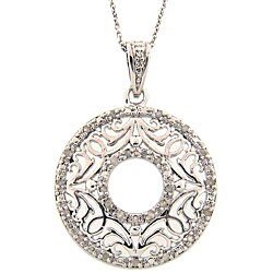 Sterling Silver 1/4ct TDW Diamond Necklace (J-K, I3)