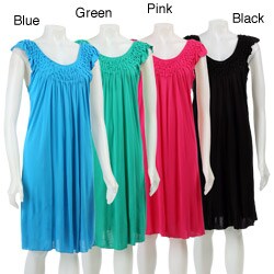 Fever Women's Textured Neckline Dress