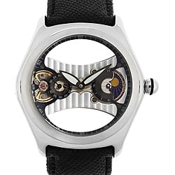 Akribos XXIV Men's Plotos Mechanical Floating Bubble Watch