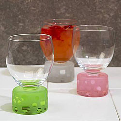 Impulse!  Dot Wine Glasses (Set of 4)