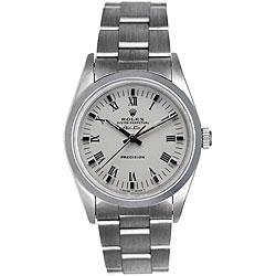Pre-owned Rolex Air-King Steel 14000 Watch