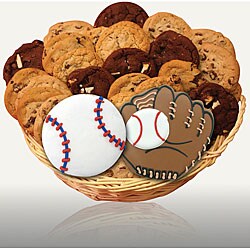 Gourmet Baseball Cookie Basket