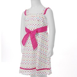 RMLA Brand Girl's Dotted Sundress