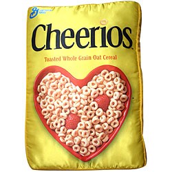 SweetThangs 21-inch Cheerios Plush Pillow
