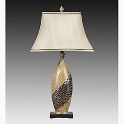 Resin Ivory-look Table Lamp