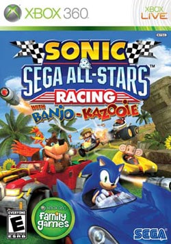 XBox 360 - Sonic and Sega All-Star Racing