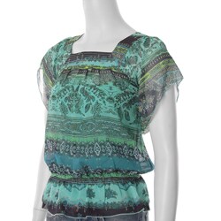 Self Esteem Brand Junior's Floral Top