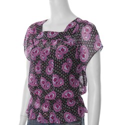Self Esteem Brand Junior's Flutter-sleeve Top