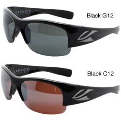 Kaenon 'Hard Kore' Unisex Large Black Polarized Sunglasses