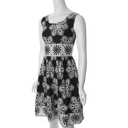 Cassee Collection Junior's Sleeveless Dress