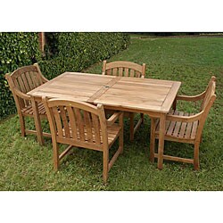Lisbon 5-piece Teak Dining Set