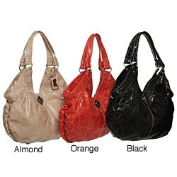 Carlos Santana 'Ventura' Crackle Hobo Bag