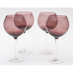  Certified International  Amethest 28-ounce Glasses (Set of 4)