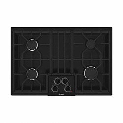 Bosch : NGM5064UC 30in 4 Burner Gas Cooktop - Black
