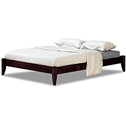 Soho Basic Platform Full-size Espresso Bed
