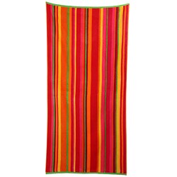 Celebration Beach Sunset Stripe Towels (Set of 3)