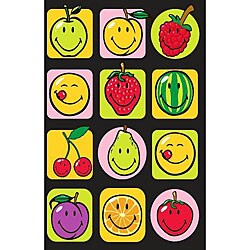 Smiley Fruits Party Rug (3'3 x 4'10) 
