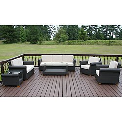 Savannah 6-piece All-weather Wicker Seating Set