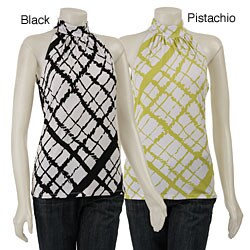 MICHAEL Michael Kors Women's Printed Matte Jersey Top