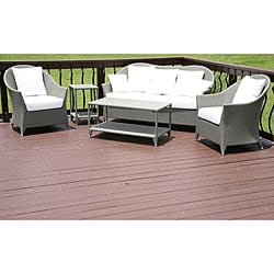 Savannah 5-piece All-weather Wicker Seating Set