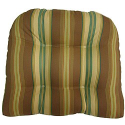 Marinda Stripe Outdoor  U-shaped Chair Cushion