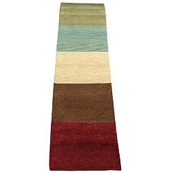 Indo Tibetan Multi-colored Runner (2'3 x 8')
