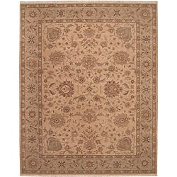 Hand-knotted Ancestry Wool Rug (7'9 x 9'9)