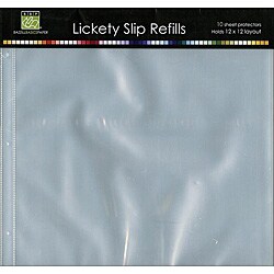 Lickety Slip Page Protector Refills (Pack of 10)