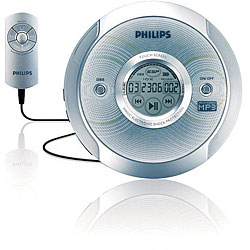Philips EXP2581 Portable Touchscreen MP3/ CD Player