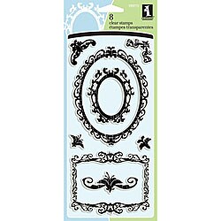 Inkadinkado 'Ornamental Frames' Clear Stamps