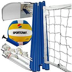 Sportscraft Premium Volleyball Set with Aluminum Case