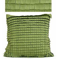 Ruffled Avocado Complete Pillows (Set of 2)