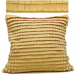 Ruffled Sunflower Pillow Covers (Set of 2)