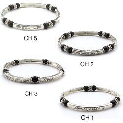 Religious Magnetic Tuchi Beads Fashion Bangles