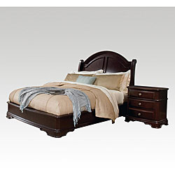 Dupioni Queen Bed with Nightstand
