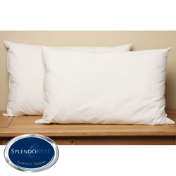 Splendorest Angel Soft 220 TC Cotton Down Alternative King-size Pillows (Set of 2)