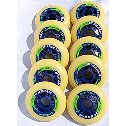 Hyper Hyoctane 84-mm Hard Racing Inline Wheels (Set of 10)