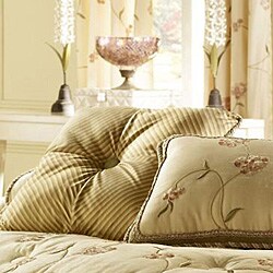 Croscill Rosebud Button Pillow