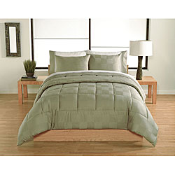 Maxim Box Hotel Green 7-piece Bed in a Bag with Sheet Set