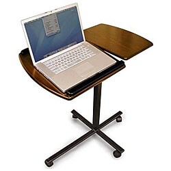 Adjustable Walnut Laptop Desk 