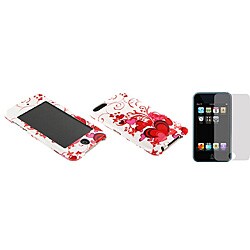 Apple iPod Touch 2 Hearts Design Hard Case