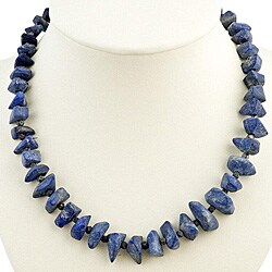 Silver and Lapis Lazuli Necklace (Thailand)