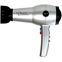 H2pro Nano Ultra Light 1900 Silver Hair Dryer