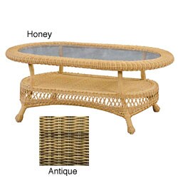 Lucaya Large Wicker Coffee Table