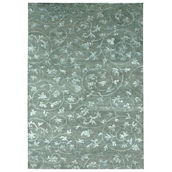 Hand-knotted Nahuel Wool Rug (8' x 10')