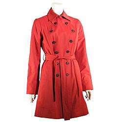 Laundry by Shelli Segal Women's Belted Trench Coat