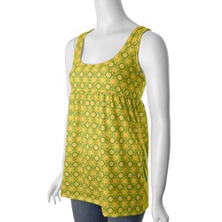 Self Esteem Junior's Racer Back Babydoll Tank Top