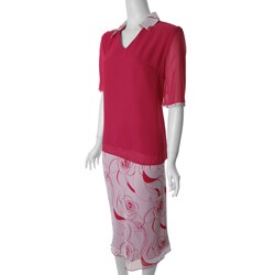 Just U Collection by Adi Women's 2-piece Skirt Set
