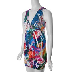 Voll Brand Junior's Stretch Knit Sublimation Dress