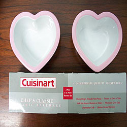 Cuisinart 6-ounce Heart Bakeware (Set of 2)